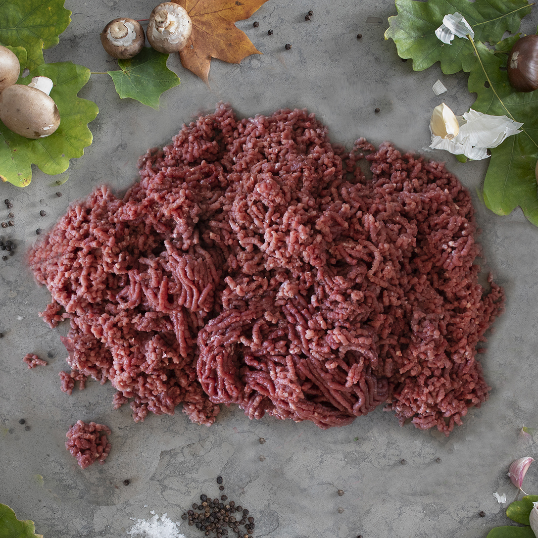 Köttfärs på hjort