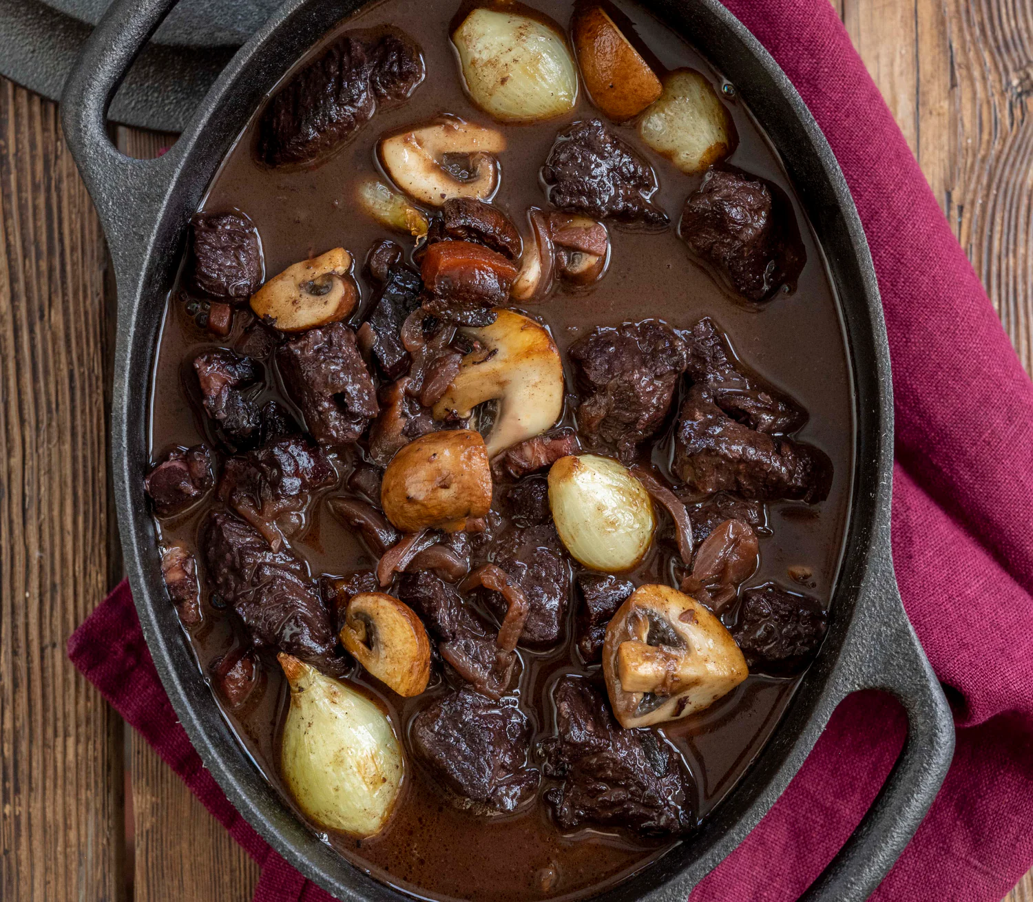 Boeuf Bourguignone på Vilt!